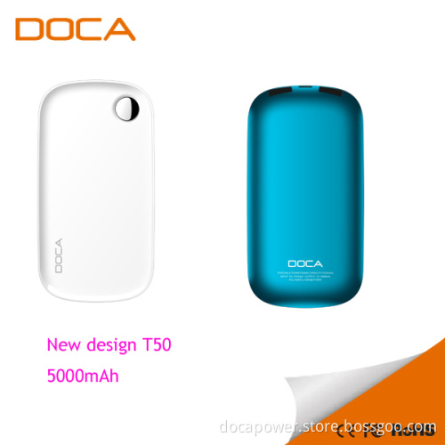 Dual USB Output Emergency Portable 5000mah Powerbank